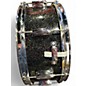 Used Gretsch Drums 14in Full Range Snare BLACK SPARKLE Drum