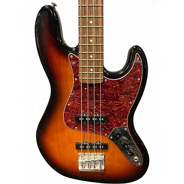 Used Dean Hillsboro Single Vintage Sunburst Electric Bass Guitar