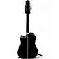 Used Takamine GD38CE Ebony 12 String Acoustic Electric Guitar