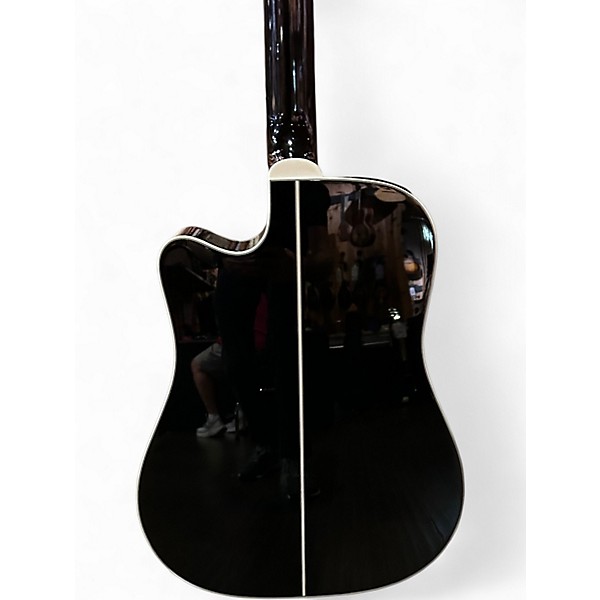Used Takamine GD38CE Ebony 12 String Acoustic Electric Guitar