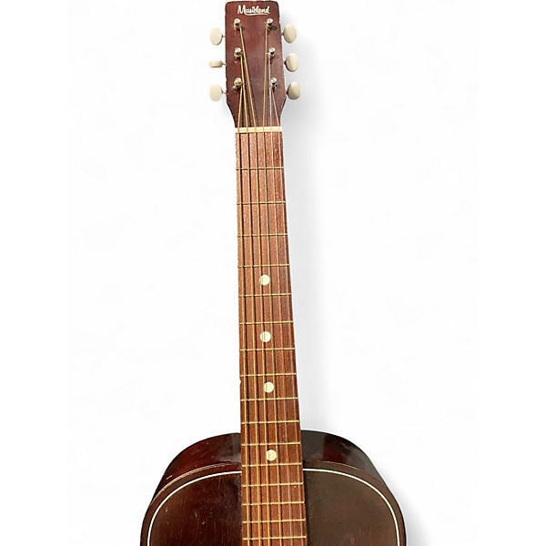 Used Musicland PARLOR ACOUSTIC GUITAR 2 Tone Sunburst Acoustic Guitar