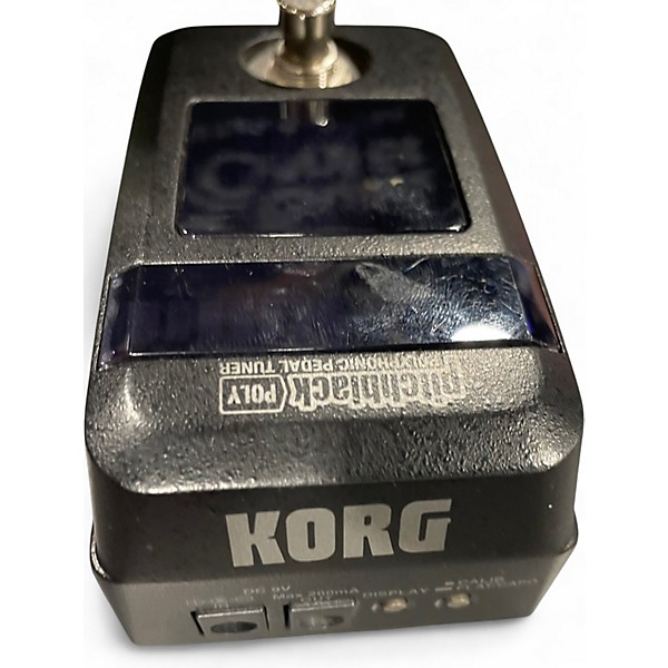 Used KORG Pitchblack Poly Tuner Pedal