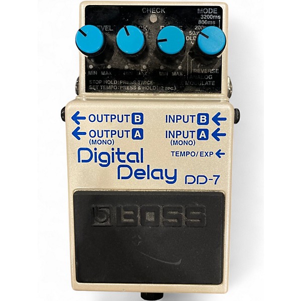 Used BOSS DD7 Digital Delay Effect Pedal