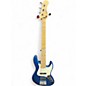 Used Shadowsky Sadowsky MetroExpress Vintage J/J Bass 5-String BLUE Electric Bass Guitar thumbnail