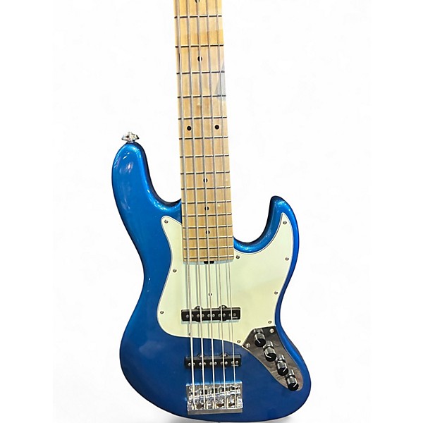 Used Shadowsky Sadowsky MetroExpress Vintage J/J Bass 5-String BLUE Electric Bass Guitar