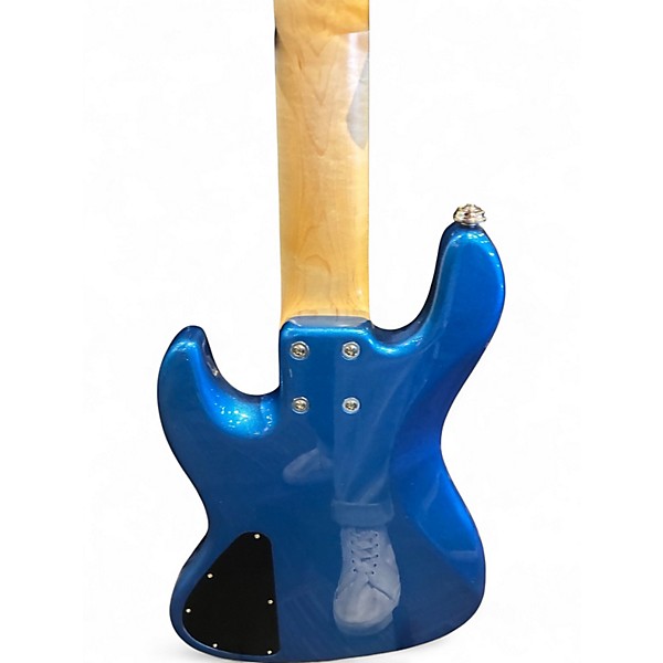 Used Shadowsky Sadowsky MetroExpress Vintage J/J Bass 5-String BLUE Electric Bass Guitar