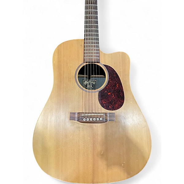 Used Martin DCX1E Natural Acoustic Electric Guitar
