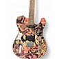 Used Squier Obey Propaganda Telecaster Custom Graphic Solid Body Electric Guitar