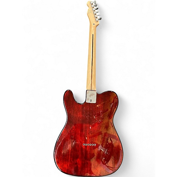 Used Squier Obey Propaganda Telecaster Custom Graphic Solid Body Electric Guitar