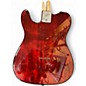 Used Squier Obey Propaganda Telecaster Custom Graphic Solid Body Electric Guitar