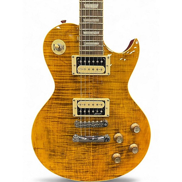 Used Harley Benton SC550 DELUXE YELLOW Solid Body Electric Guitar