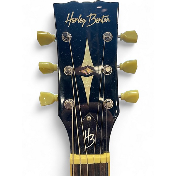 Used Harley Benton SC550 DELUXE YELLOW Solid Body Electric Guitar