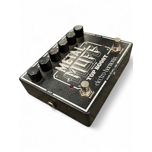Used Electro-Harmonix Metal Muff Distortion With Top Boost Effect Pedal