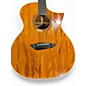 Used Gopher Wood G-420 Natural Acoustic Electric Guitar