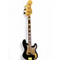Used Fender squier 40th anniversary P bass Black Electric Bass Guitar thumbnail