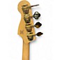 Used Fender squier 40th anniversary P bass Black Electric Bass Guitar