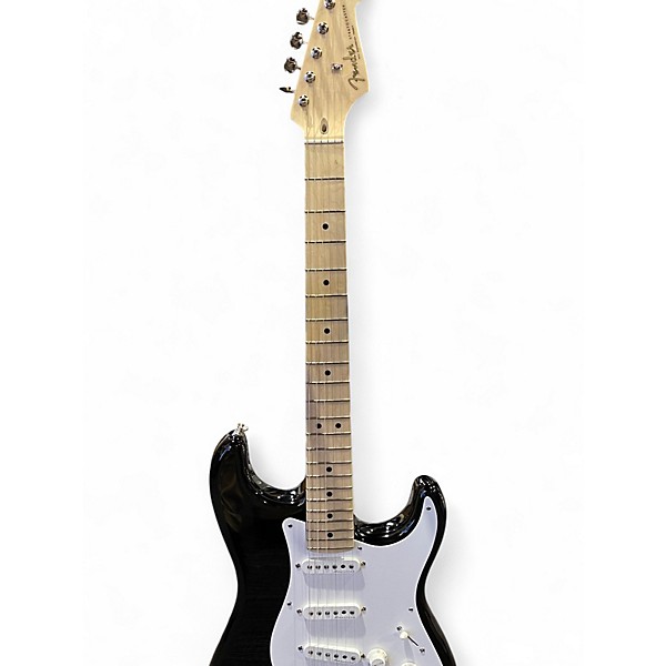 Used Fender Artist Series Eric Clapton Stratocaster Black Solid Body Electric Guitar