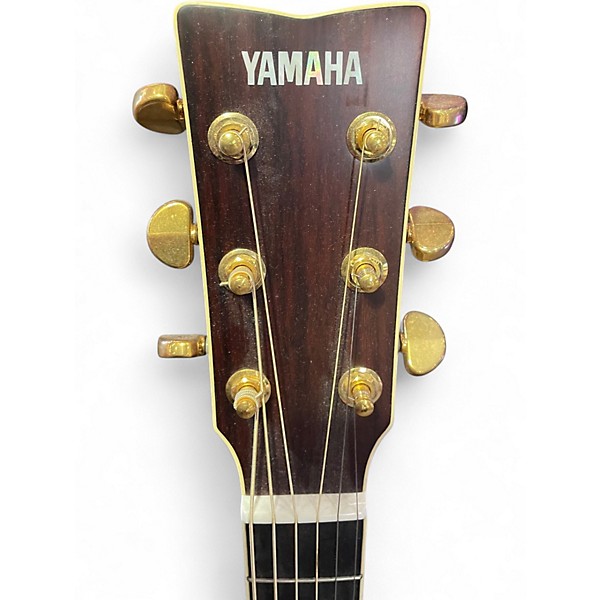 Used Yamaha LLTA Caramel Burst Acoustic Electric Guitar