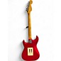 Used Squier FLOY ROSE Standard Stratocaster Candy Apple Red Solid Body Electric Guitar