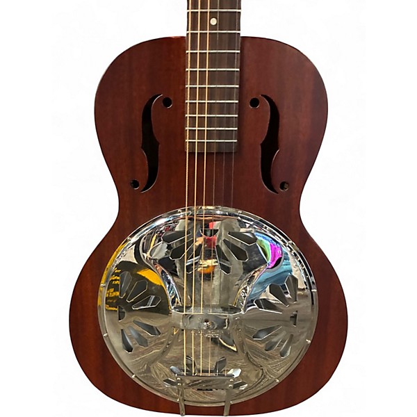 Used Gretsch Guitars G9200 Boxcar Round Neck Natural Resonator Guitar