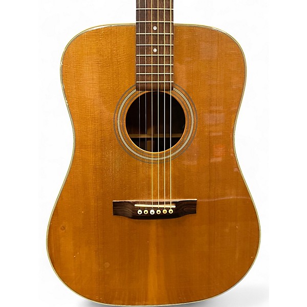Vintage 1970s Sigma DR28 Natural Acoustic Guitar