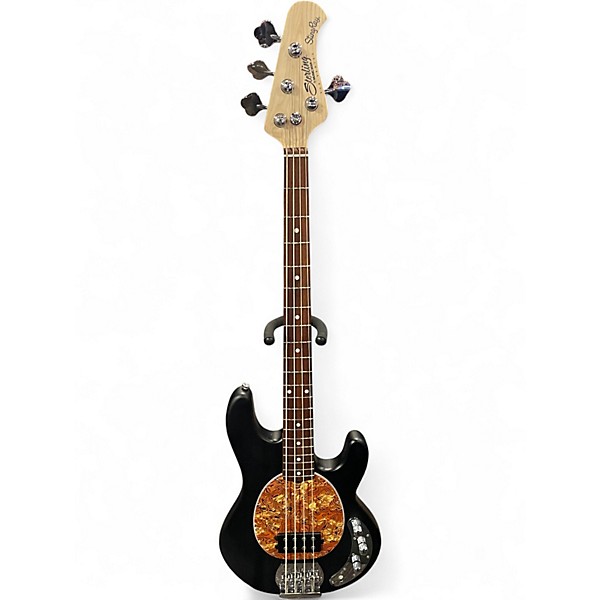 Used Sterling by Music Man StingRay Black Electric Bass Guitar