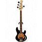 Used Sterling by Music Man StingRay Black Electric Bass Guitar thumbnail