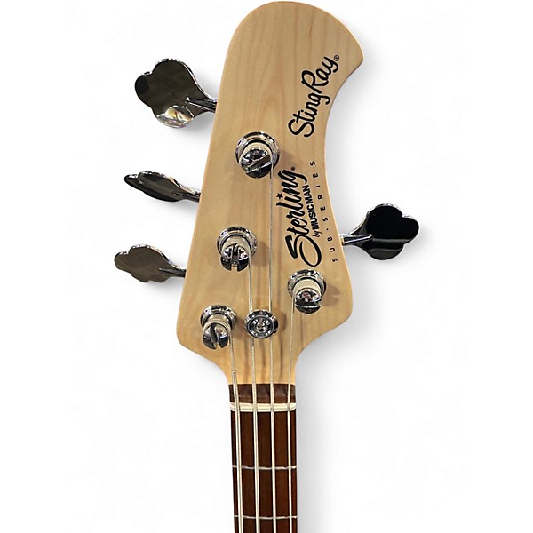 Used Sterling by Music Man StingRay Black Electric Bass Guitar
