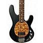 Used Sterling by Music Man StingRay Black Electric Bass Guitar
