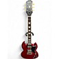 Used Epiphone Inspired by Gibson SG Cherry Solid Body Electric Guitar thumbnail