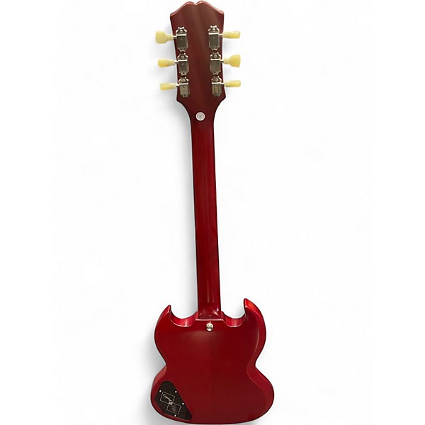 Used Epiphone Inspired by Gibson SG Cherry Solid Body Electric Guitar