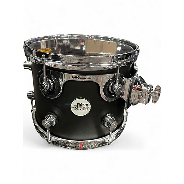 Used DW 4 Piece Design Series Satin Black Drum Kit