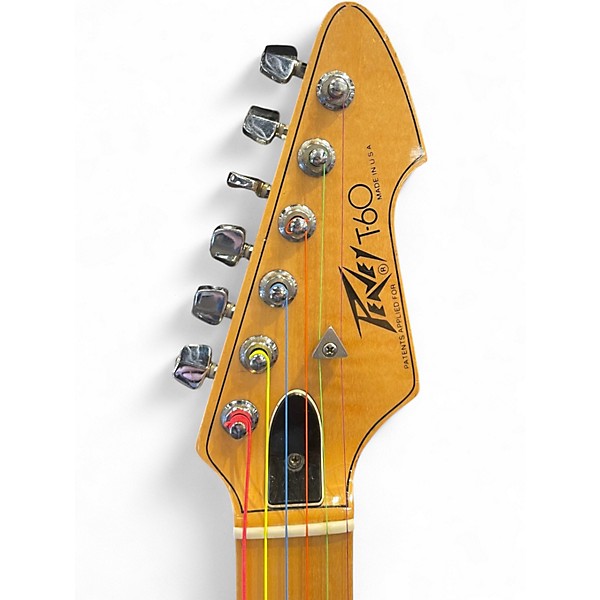 Vintage 1979 Peavey T60 Natural Solid Body Electric Guitar