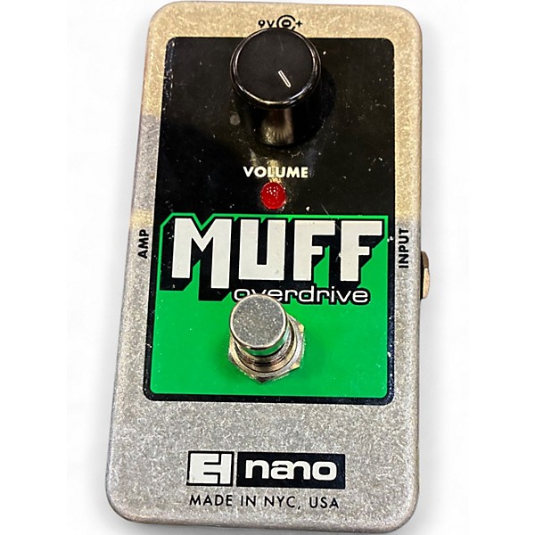 Used Electro-Harmonix Nano Muff Overdrive Effect Pedal