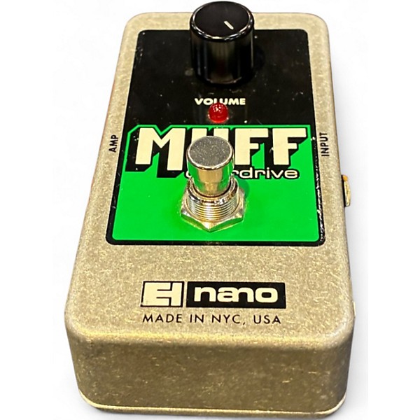Used Electro-Harmonix Nano Muff Overdrive Effect Pedal