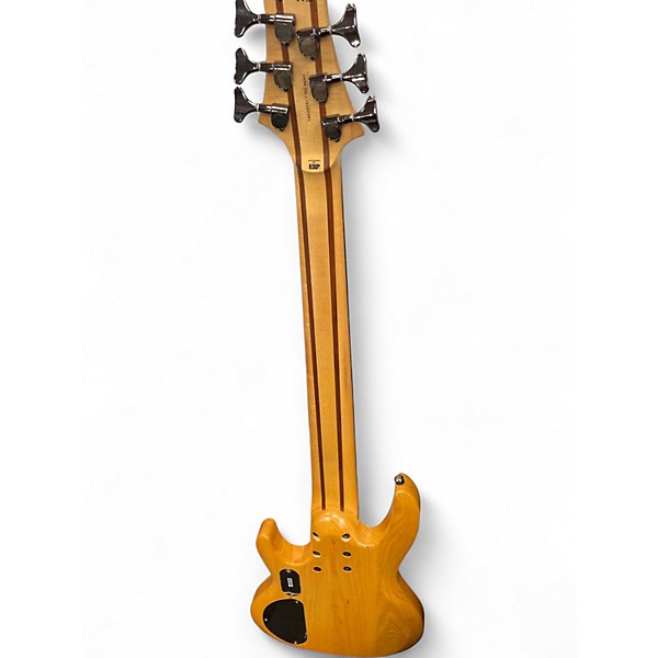 Used ESP LTD B-206SM Worn Natural Electric Bass Guitar