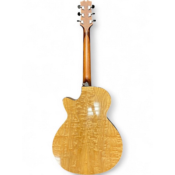 Used Mitchell MX400QAB Natural Acoustic Electric Guitar