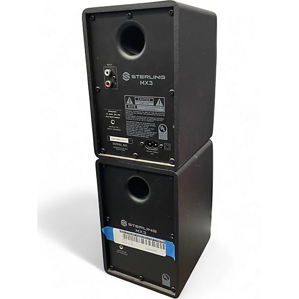 Used Sterling Audio MX3 Pair Powered Monitor