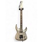 Used Leo Jaymes Tsunami Metallic Silver Solid Body Electric Guitar thumbnail