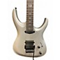 Used Leo Jaymes Tsunami Metallic Silver Solid Body Electric Guitar