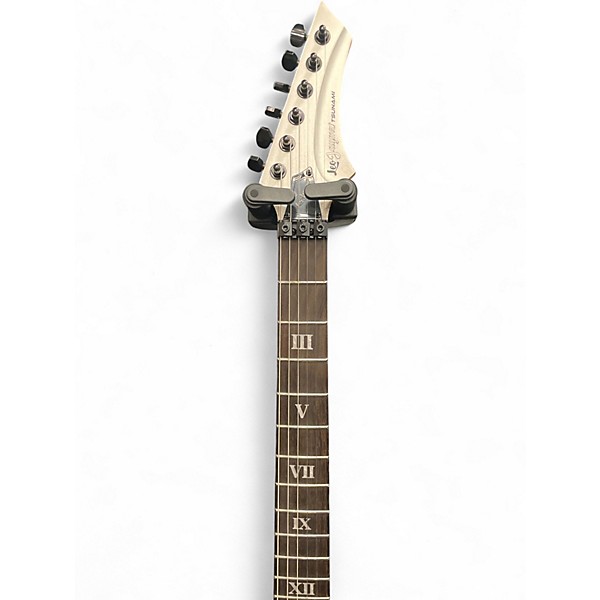 Used Leo Jaymes Tsunami Metallic Silver Solid Body Electric Guitar