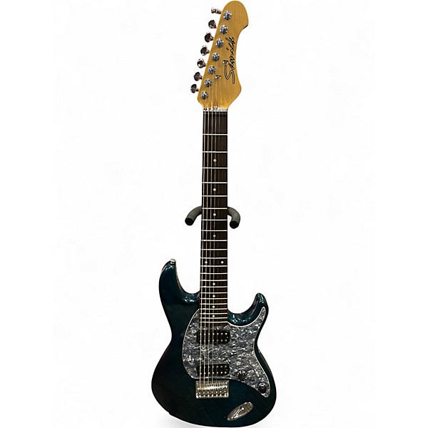 Used Samick SKN700 Green Solid Body Electric Guitar