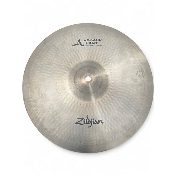 Used Zildjian 14in Armand Series Hi Hat Pair Cymbal