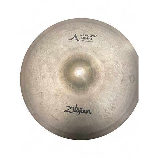 Used Zildjian 14in Armand Series Hi Hat Pair Cymbal