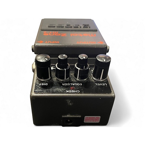 Used BOSS MT2 Metal Zone Distortion Effect Pedal