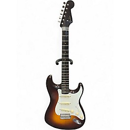 Used Fender Custom Shop Limited Edition 1957 Journeyman Relic Rosewood Stratocaster Wide Fade Chocolate 2 Tone Sunburst So...