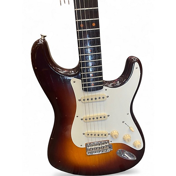 Used Fender Custom Shop Limited Edition 1957 Journeyman Relic Rosewood Stratocaster Wide Fade Chocolate 2 Tone Sunburst So...