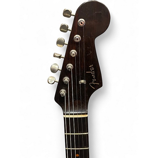Used Fender Custom Shop Limited Edition 1957 Journeyman Relic Rosewood Stratocaster Wide Fade Chocolate 2 Tone Sunburst So...
