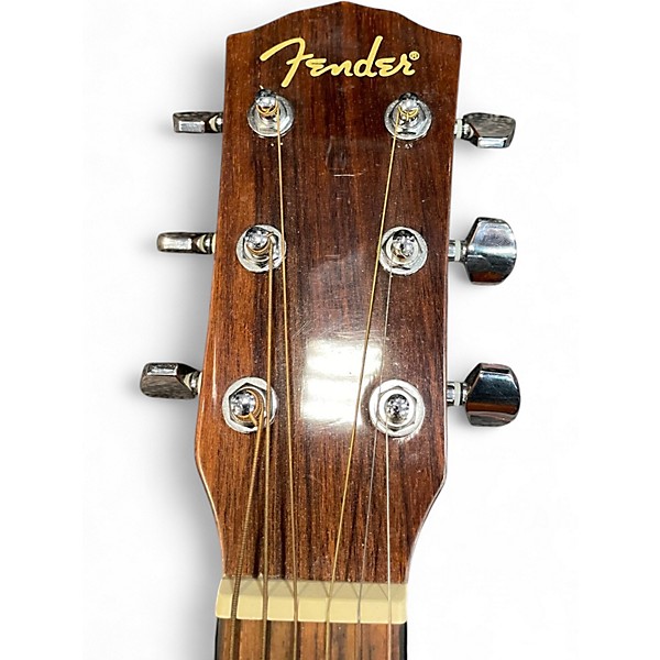 Used Fender CD140SCE Natural Acoustic Electric Guitar