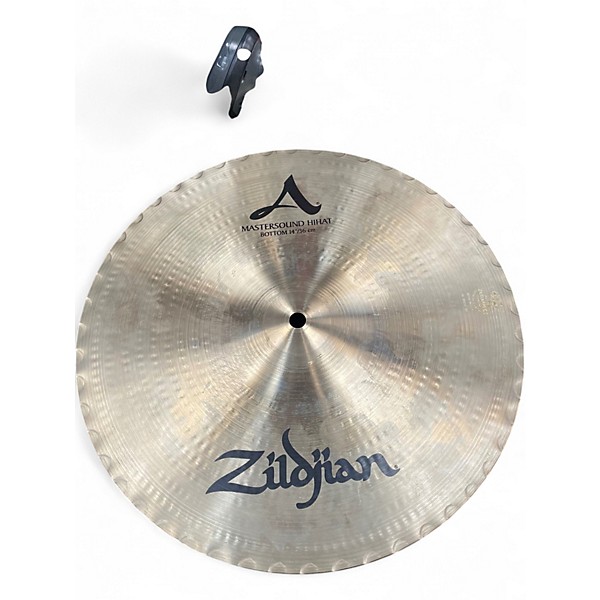 Used Zildjian 14in Mastersound Hi Hat Bottom Cymbal